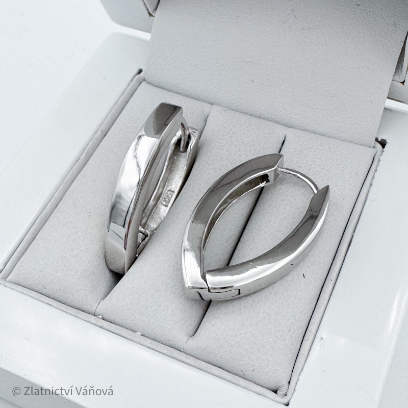 Stříbrné náušnice 